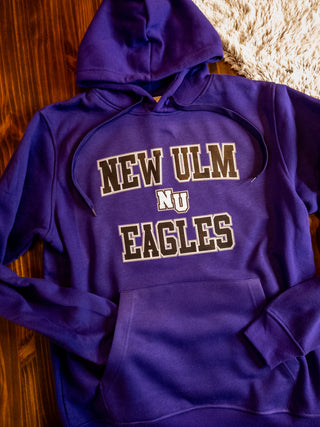 New Ulm Eagles Purple Core Fleece Hoodie