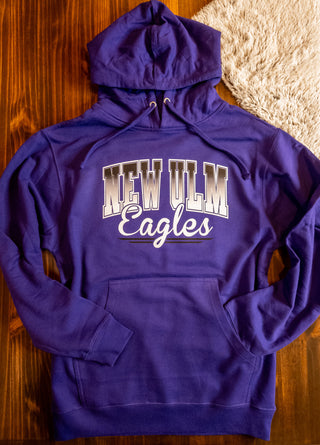 New Ulm Eagles Classic Purple Hoodie