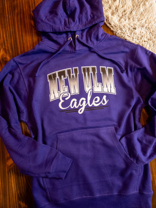 New Ulm Eagles Classic Purple Hoodie