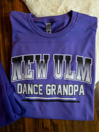 New Ulm Dance Grandpa Purple Shirt