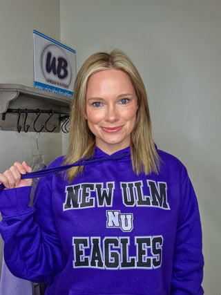 New Ulm Eagles Purple Core Fleece Hoodie