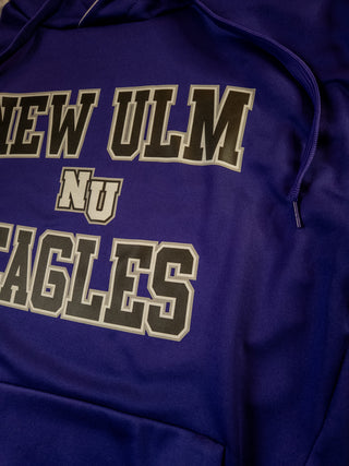 New Ulm Eagles Athletic Purple Momentum Hoodie