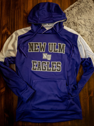 New Ulm Eagles Athletic Purple Momentum Hoodie
