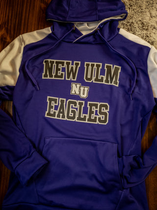 New Ulm Eagles Athletic Purple Momentum Hoodie