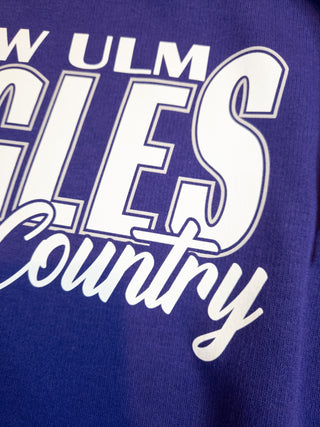 New Ulm Eagles Cross Country Purple Core Fleece Hoodie