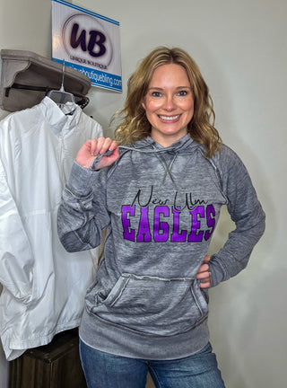 New Ulm Eagles Dark Smoke Zen Fleece Hoodie