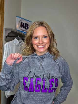 New Ulm Eagles Dark Smoke Zen Fleece Hoodie
