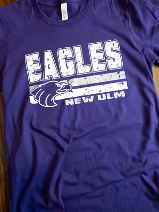 New Ulm Eagles Purple Tee