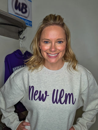 New Ulm Pep Rally Ribbed Crewneck Sweatshirt