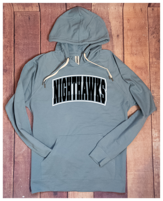 Nighthawks Misty Blue Double Lace Sweatshirt
