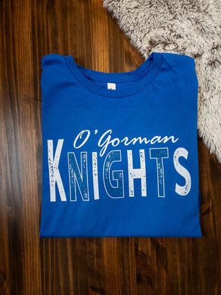 O'Gorman Knights Blue Shirt