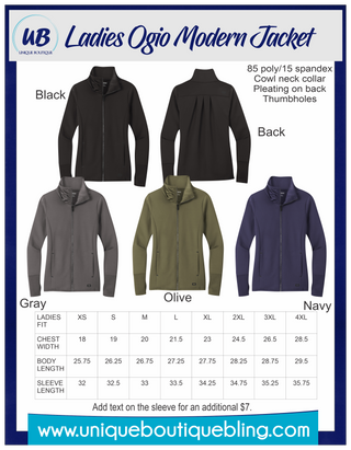 Dance 2 Xtreme Gray Modern Ogio Jacket