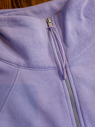 Dance Mom Rhinestone Orchid Half Zip Pullover - Ladies Fit