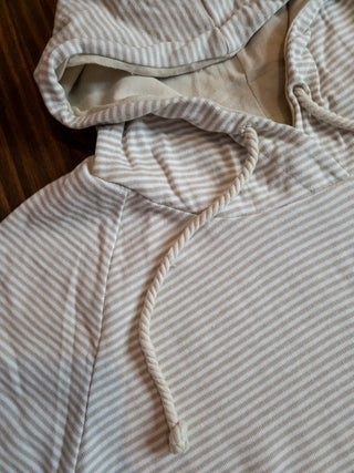 Corded Drawstring Lightweight Hoodie - Ladies Fit