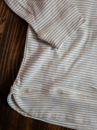 Corded Drawstring Lightweight Hoodie - Ladies Fit