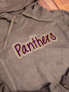 Panthers Rhinestone Fashion Fleece Hoodie