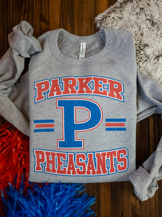 Parker Pheasants Distressed Crewneck Sweatshirt