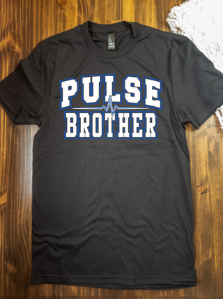 Custom Pulse Family Black Tee