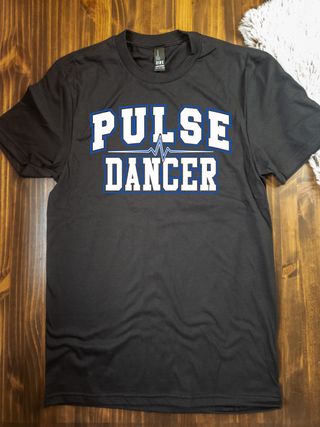 Custom Pulse Family Black Tee