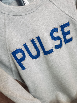 Pulse Rhinestone Crewneck Sweatshirt