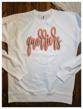 Quarriers Sparkle and Puff French Terry Crewneck Sweatshirt
