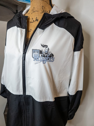 RTR Knights Black And White Victory Series Hooded Jacket