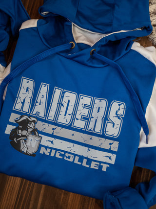 Raiders Nicollet Blue Momentum Hoodie