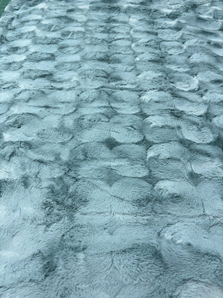 Raindrop Blues & Tan Himalayan Blankets *Ready to Ship