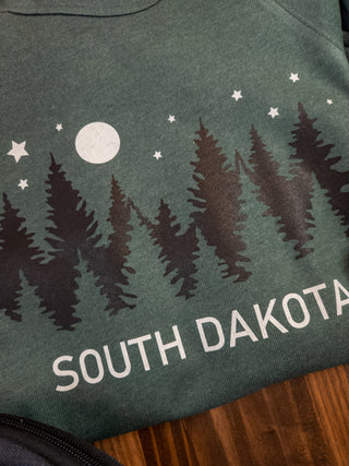 South Dakoka Sponge Fleece Crewneck Sweatshirt