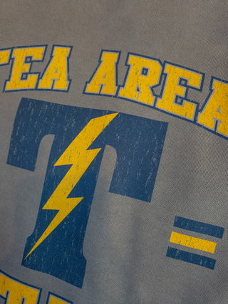 2XL Tea Area Titans Dyed Fleece Crewneck Sweatshirt