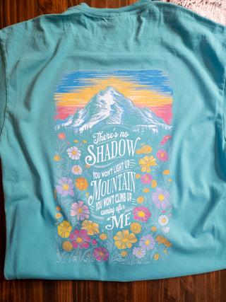 There's No Shadow Peacock Beach Wash Tee
