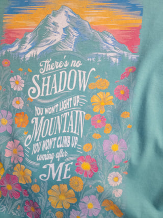 There's No Shadow Peacock Beach Wash Tee