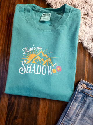 There's No Shadow Peacock Beach Wash Tee