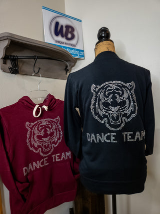 Tigers Dance Team Rhinestone Maroon Venture Hoodie
