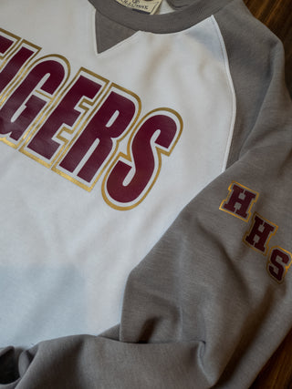 Tigers HHS League Crewneck - Ladies Fit