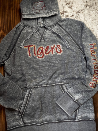 Tigers Harrisburg Rhinestone Fleece Hoodie