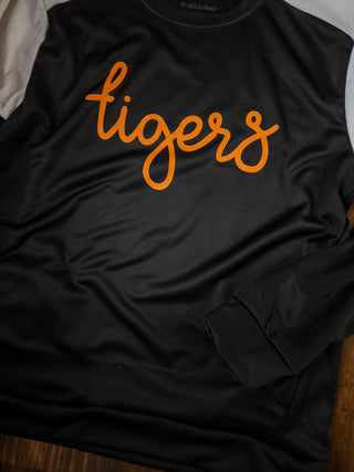 Tigers Black Momentum Crewneck