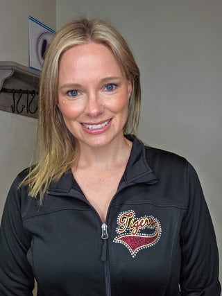 Tigers Rhinestone Ladies Lifestyle Jacket