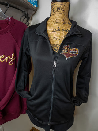 Tigers Rhinestone Ladies Lifestyle Jacket