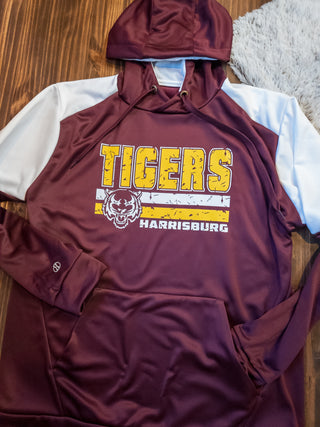 Harrisburg Tigers Maroon Momentum Hoodie