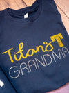 Titans Grandma Rhinestone Tee