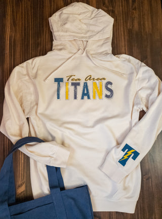 Titans Rhinestone Dyed Fleece Hoodie