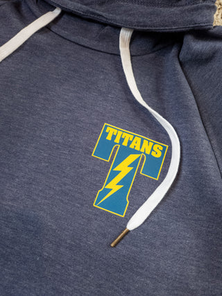 Titans Logo Cowl Neck
