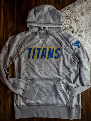 Titans Sparkle Gray Zen Fleece Hoodie