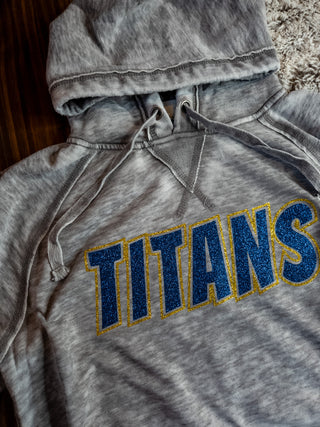 Titans Sparkle Gray Zen Fleece Hoodie