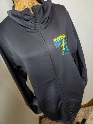 Titans Logo Gray Modern Ogio Jacket