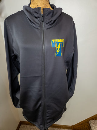 Titans Logo Gray Modern Ogio Jacket