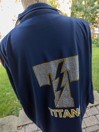 Titans Rhinestone Full Zip Jacket