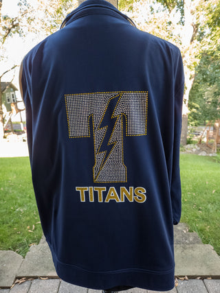 Titans Rhinestone Full Zip Jacket
