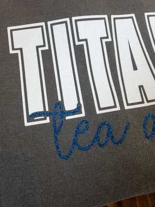Titans Tea Area Dyed Pepper Crewneck Sweatshirt